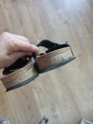 Sandalias Skechers Negro/Marrón