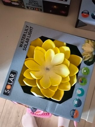 Luz solar flotante para piscina