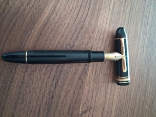 Montblanc Meisterstück 149 Vintage - Plumín Oro