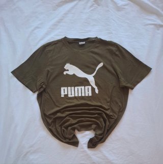 Camiseta PUMA marrón/caqui Talla G