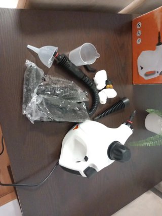 Vaporeta limpiadora a vapor