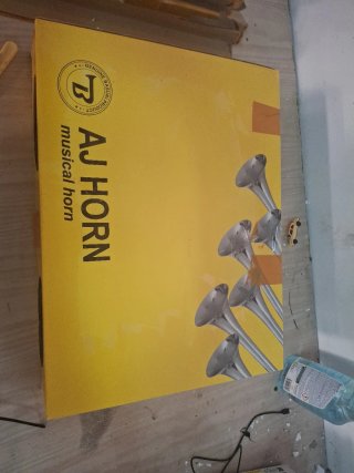 Bocina de aire eléctrica 6 tubos