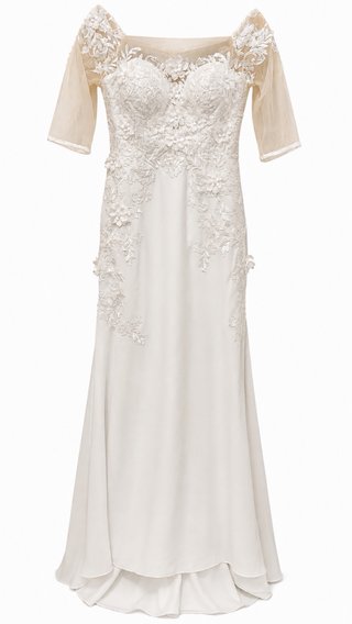 Vestido de Novia Blanco Encaje Sirena