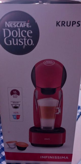 Cafetera Krups Infinissima Roja