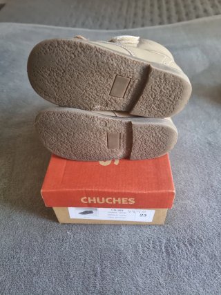 Botas charol camel CHUCHES talla 23