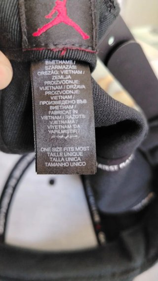 Berretto Nike Jordan nero taglia unica
