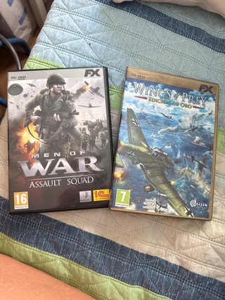 PC DVD Men of War Assault Squad + Wings of Prey