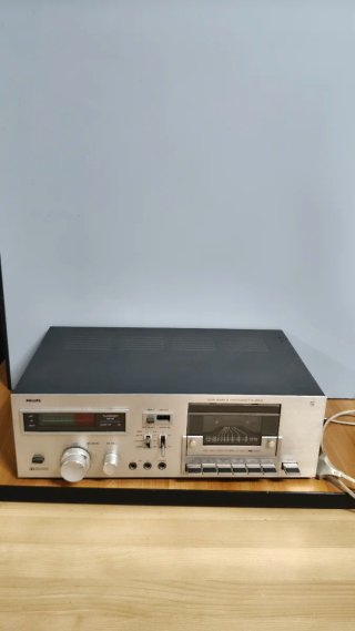 Philips N5381 Mark II Piastra Cassette Vintage