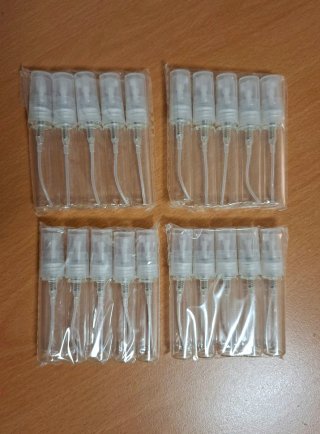 20 Atomizadores Frasquitos Perfume Vaporizador