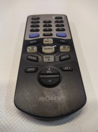 Mando Sony RM-X112 Minicadena