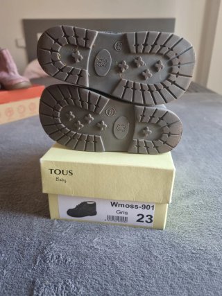 Botas grises TOUS Baby talla 23