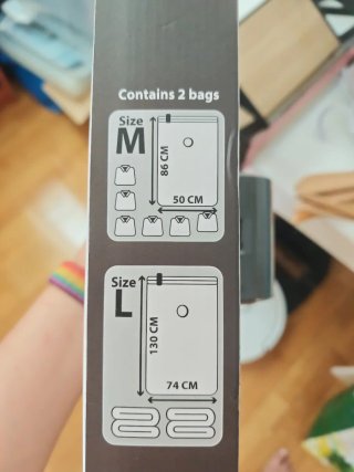 Bomba de vacío eléctrica con bolsas