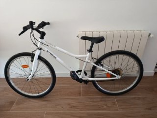 Bicicleta Infantil Decathlon Blanca