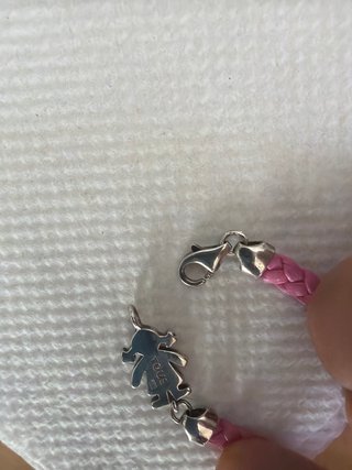 Pulsera Tous Niña Plata Rosa