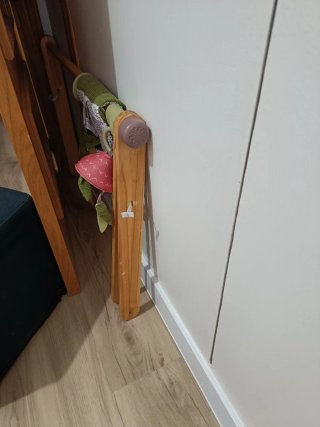 Parque de juegos para bebé de madera