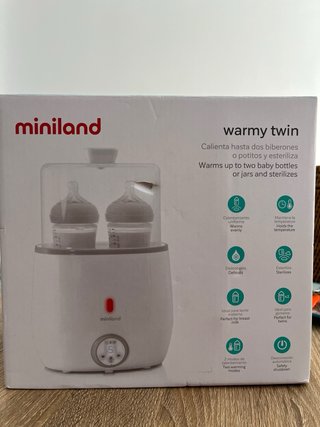 Calientabiberones Miniland Warmer Twin