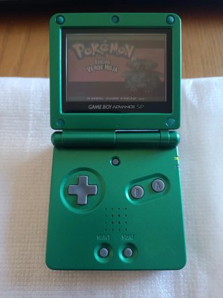 Pokémon Verde Hoja GBA Cartucho Juego