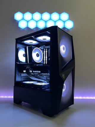 Ordenador Gaming MSI Negro y Azul