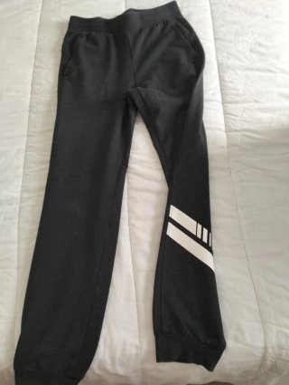 Lote 4 pantalones chándal niño negros
