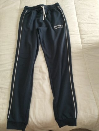Lote 4 pantalones chándal niño negros