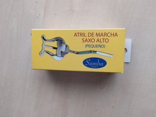 Atril marcha saxo alto Samba pequeño