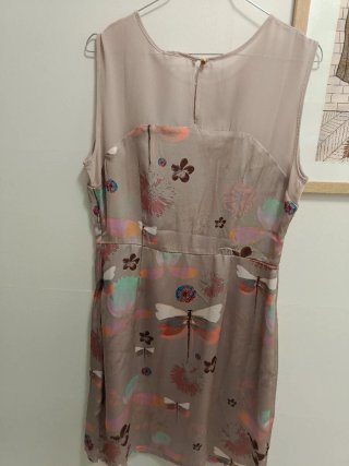 Vestido corto estampado LAVAND. NUEVO!!