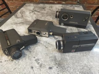 4 Cámaras de Video Halina y Kodak