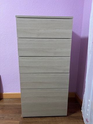 Chifonier 6 cajones madera