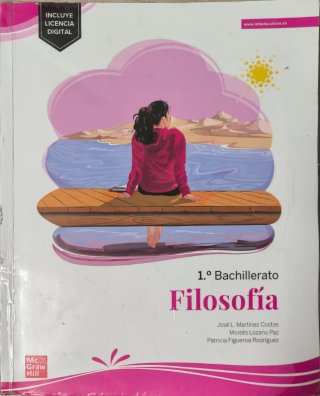 Libro Filosofía 1º Bachillerato
