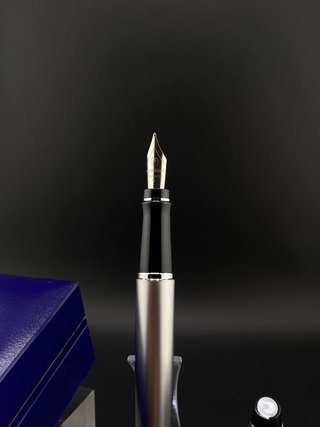Set de pluma y Bolígrafo Waterman Expert Silver