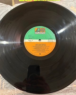 🇪🇸 Iron Butterfly In-A-Gadda-Da-Vida. FIRST PRESS.