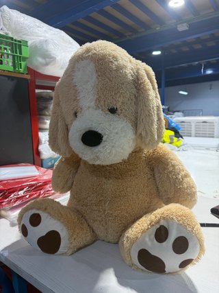 Peluche perro grande suave