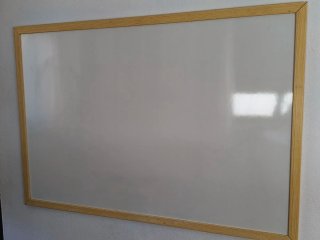 Pizarra Blanca Grande 120x80