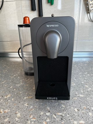 Cafetera Nespresso Prodigio Krups Gris