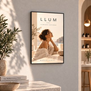 NUEVA Caja de luz LED A3, Plata. SIN IMPRESIÓN