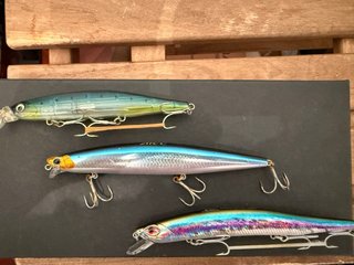 Pack 3 señuelos spinning