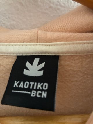 Sudadera Kaotiko rosa