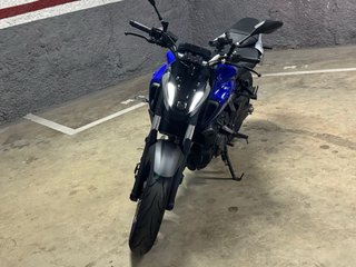 Yamaha MT-07 Azul y Negra
