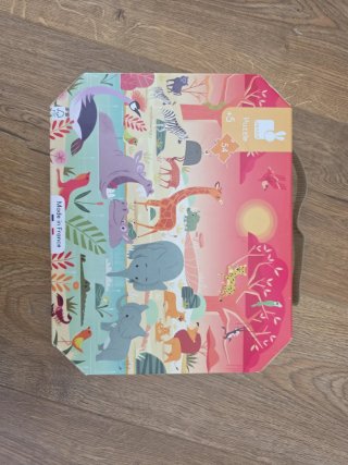 Puzzle Janod 54 piezas animales selva