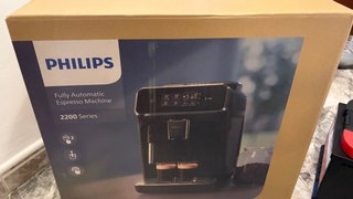 Cafetera Philips 2200 Automática+filtro agua