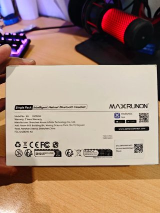 Intercomunicador Moto MAXRUNON K6