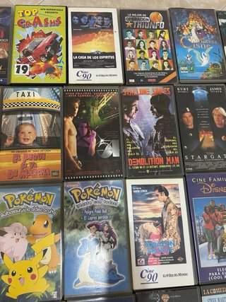 Lote Películas VHS Originales