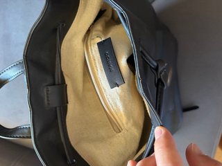 Bolso Mochila Mango Negro