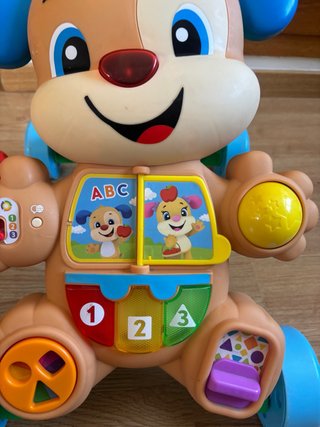 Juguete Fisher-Price Perro ABC 123 Correpasillos