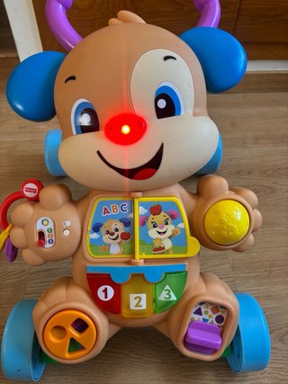 Juguete Fisher-Price Perro ABC 123 Correpasillos