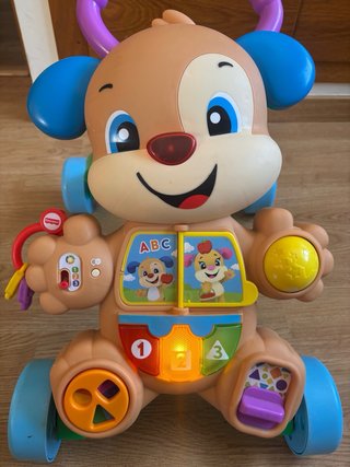 Juguete Fisher-Price Perro ABC 123 Correpasillos