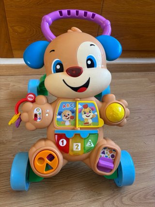 Juguete Fisher-Price Perro ABC 123 Correpasillos