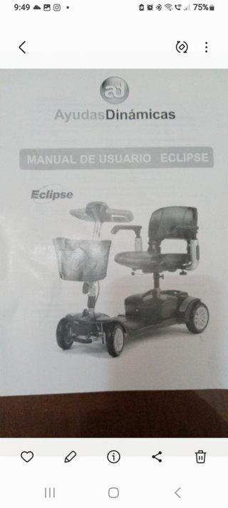 Scooter movilidad reducida