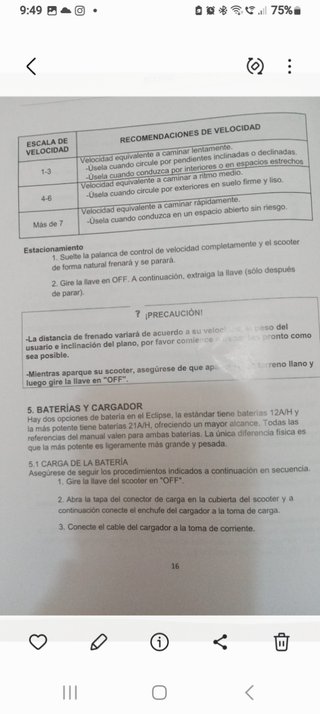 Scooter movilidad reducida