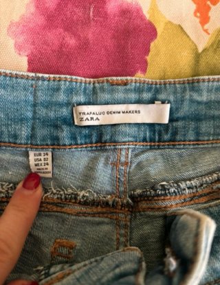 Shorts vaqueros Zara